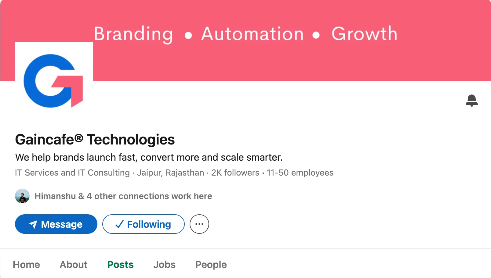 linkedin post
